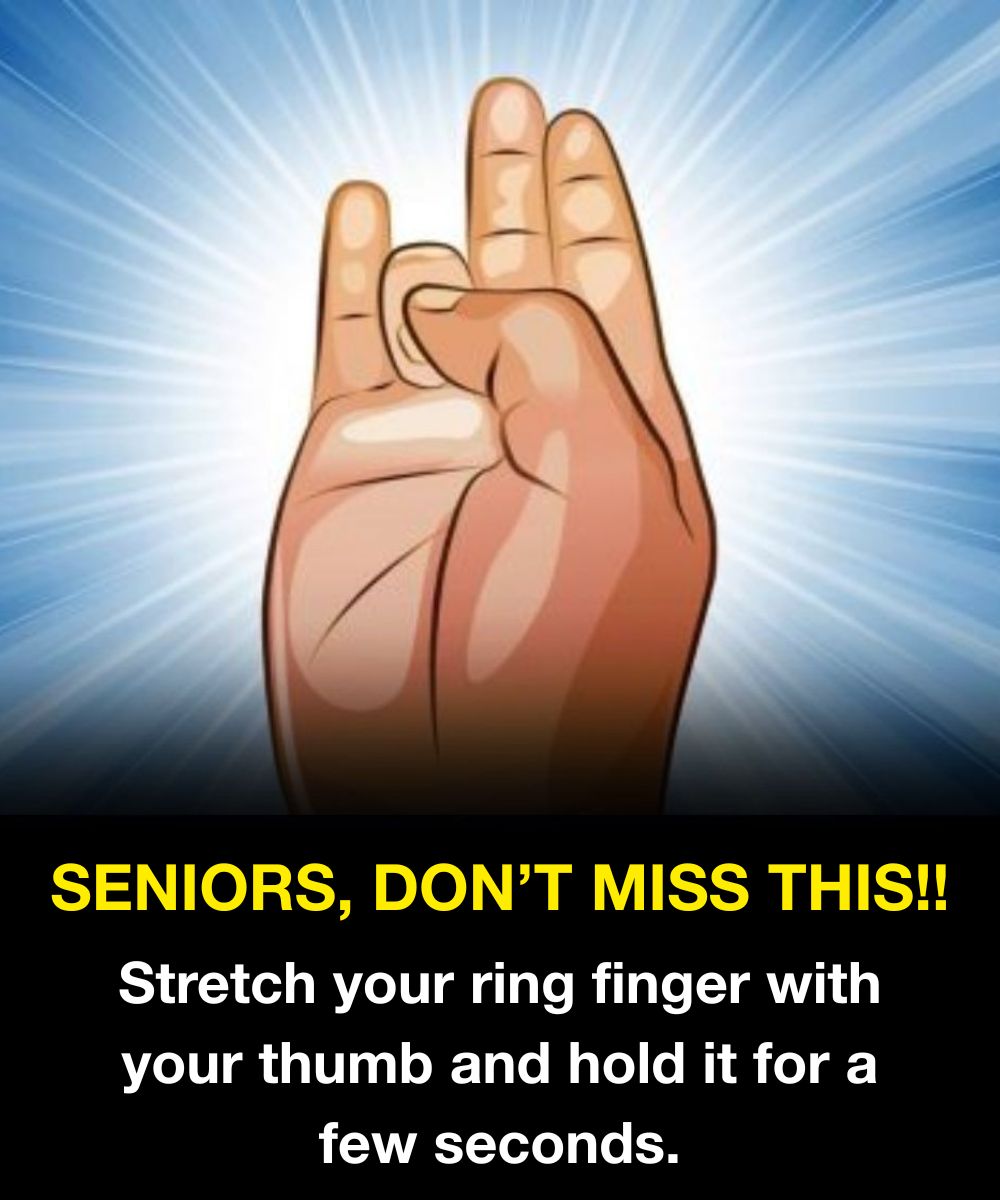 Benefits Of Stretching Your Ring Finger with Your Thumb For Seniors!