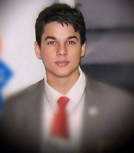 Guess who! He is a very famous man today and he is not the