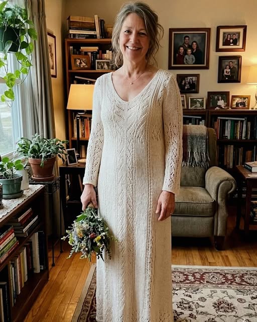 LOOSE THREADS, The Heartbreaking Reason My Wife Wore a Knitted Dress to Our Vow Renewal