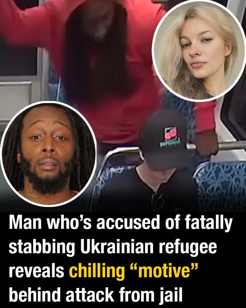 Man who’s accused of fatally stabbing Ukrainian refugee reveals chilling “motive” behind attack from jail