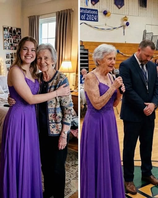 I Wore My Late Granddaughter’s Prom Dress to Her Prom – But What She Hid Inside Made Me Grab the Mic
