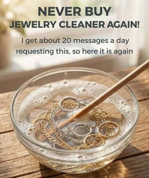 BRING BACK THE SPARKLE The Secret Household Kitchen Hack That Restores Your Dull Jewelry To Better Than New In Seconds