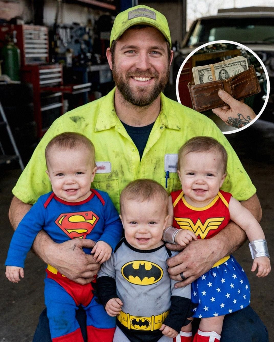 Broke Single Dad Found a Massive Stash of Cash and the Sheriff Came Knocking the Next Day to Change His Life Forever