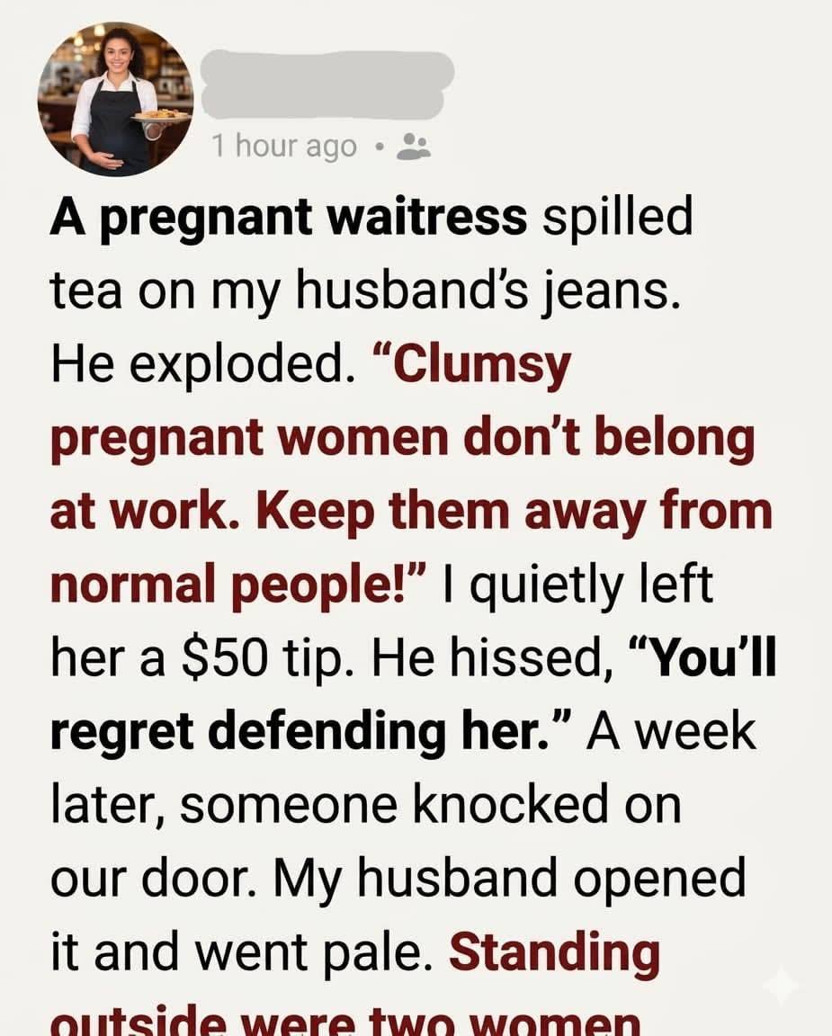 ARROGANT EXECUTIVE HUMILIATES PREGNANT WAITRESS BUT HIS BOSS IS WATCHING FROM THE SHADOWS