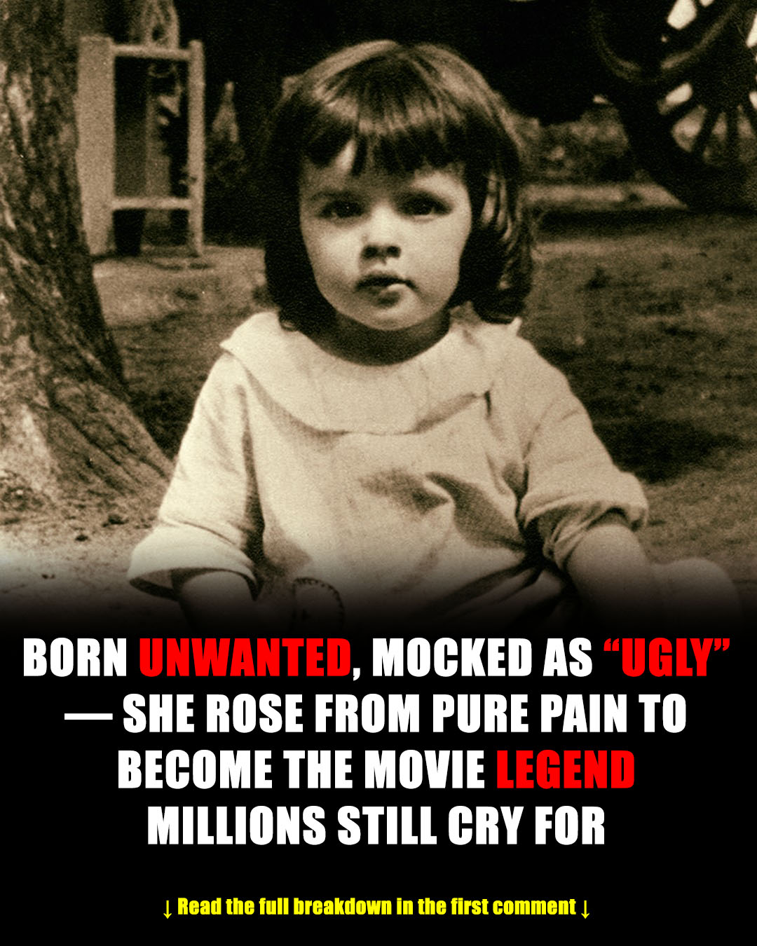 Broken Child Behind the Rainbow