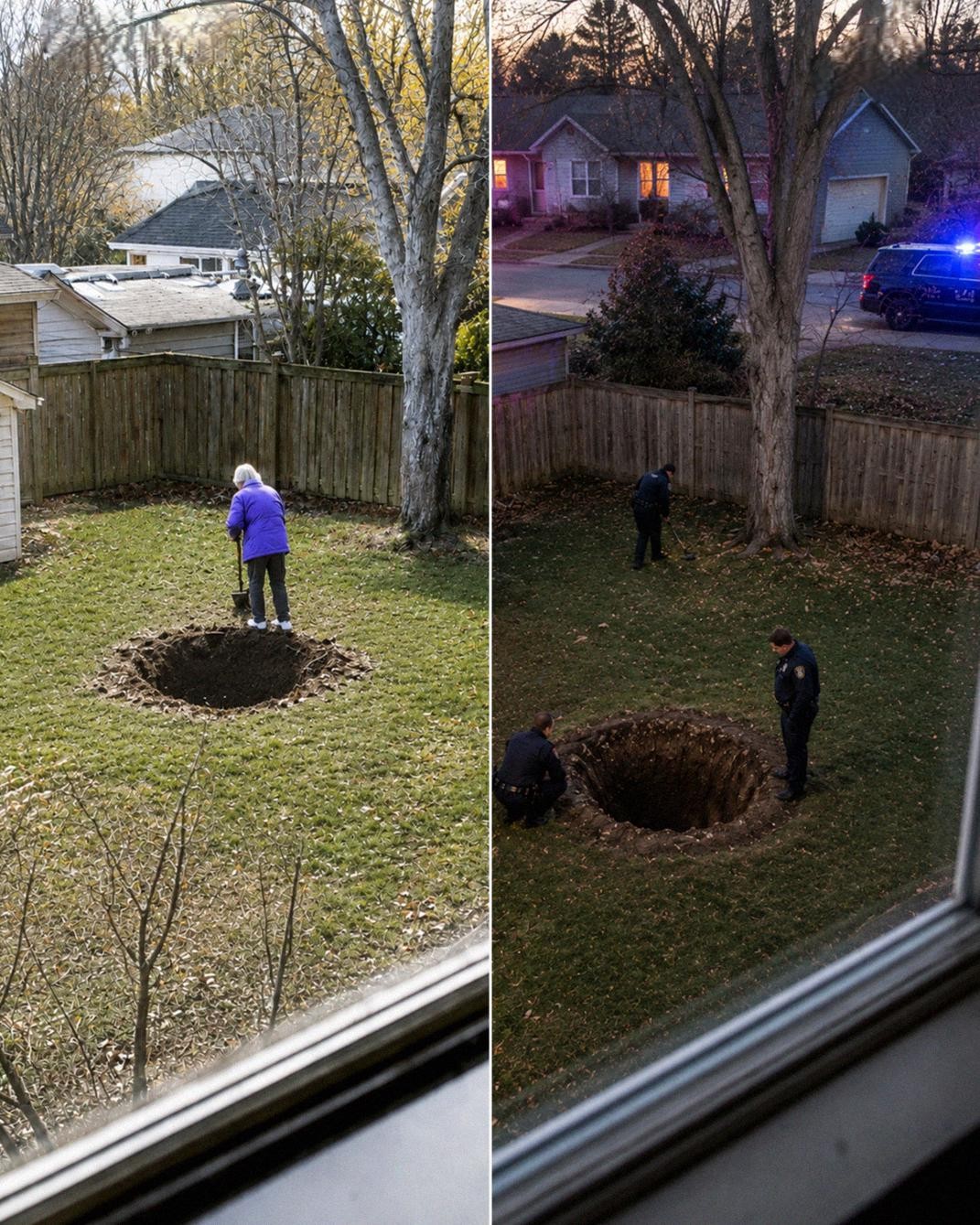 MY ELDERLY NEIGHBOR DUG GRAVES IN HER BACKYARD FOR YEARS UNTIL POLICE STORMED HER PROPERTY
