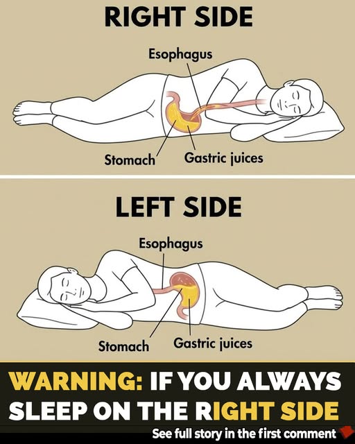 THE SHOCKING REASON WHY SLEEPING ON YOUR RIGHT SIDE IS SECRETLY DESTROYING YOUR HEALTH