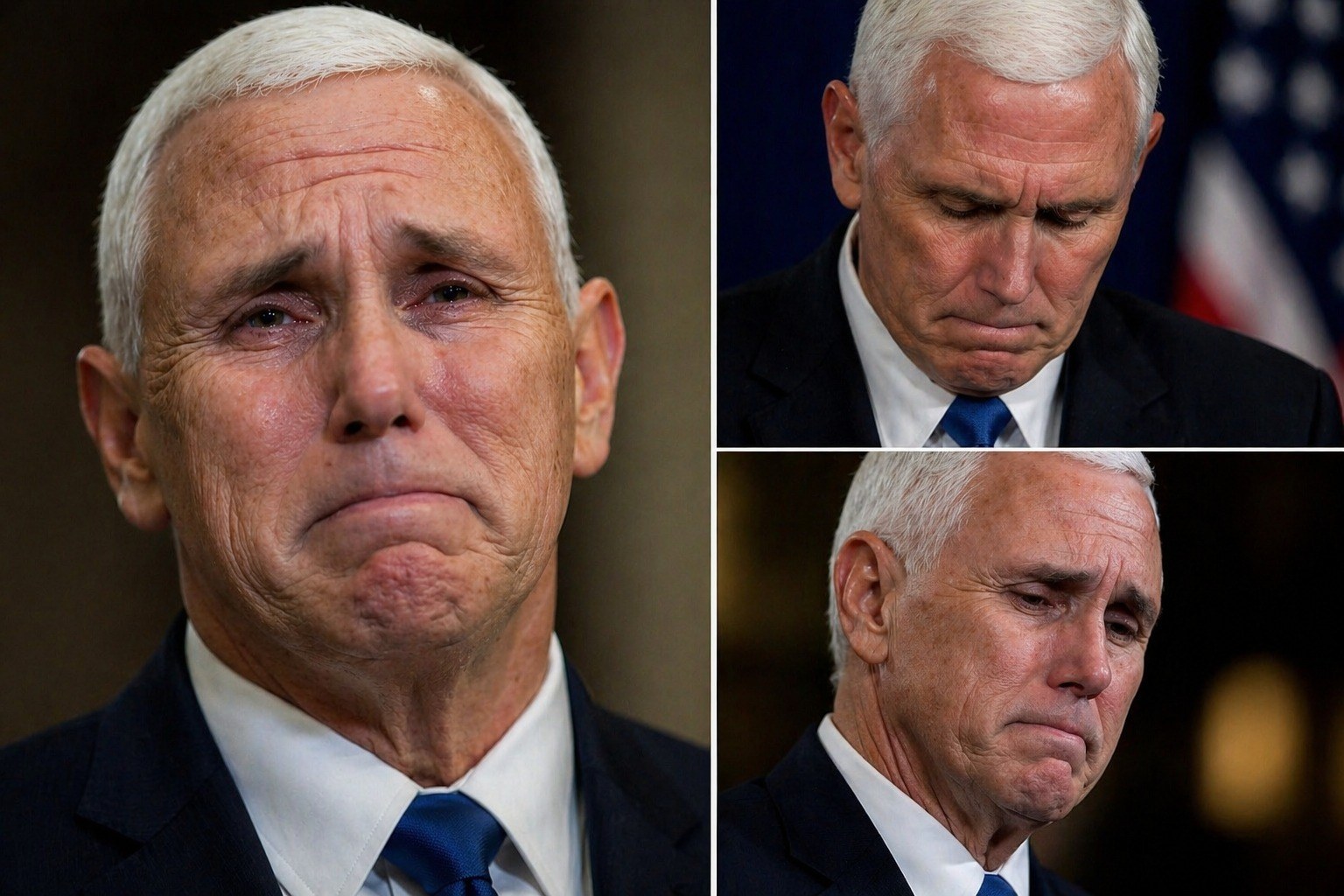 The Great Unraveling of an American Icon Mike Pence Shatters the Silence in Heartbreaking Final Stand