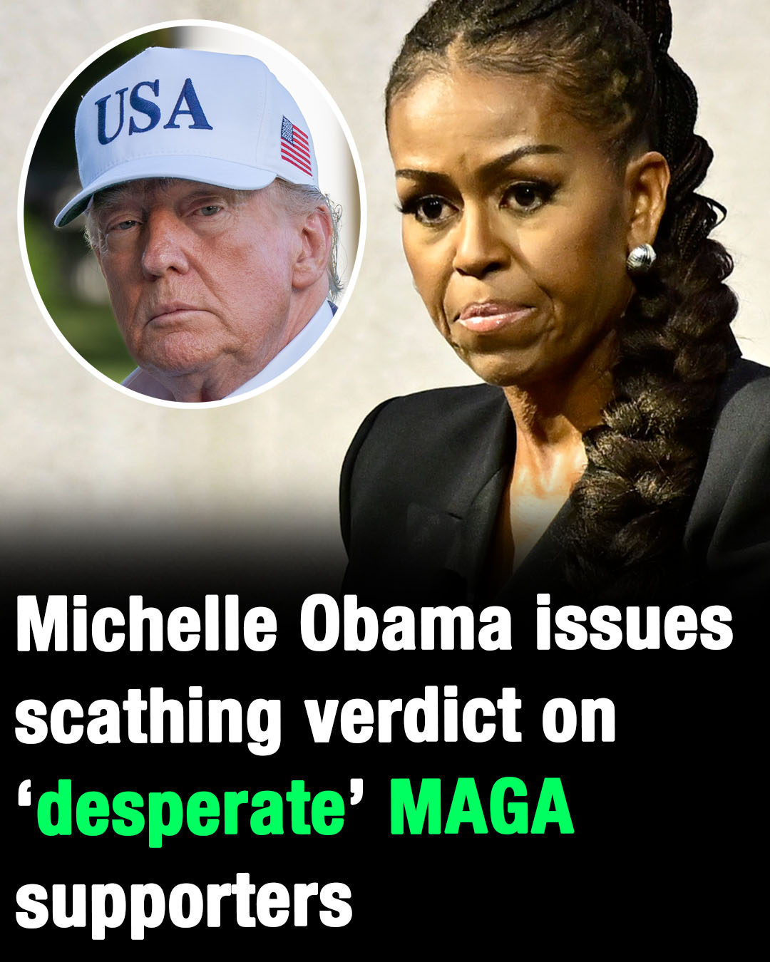 Michelle Obama issues scathing verdict on ‘desperate’ MAGA supporters