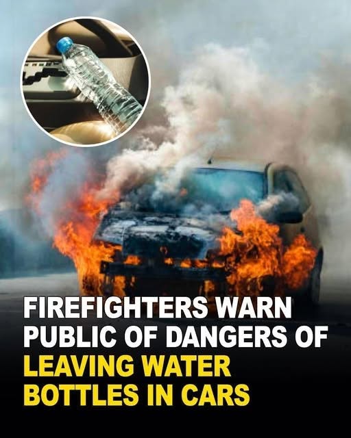 Firefighters Warn: Never Leave a Water Bottle in Your Car — The Hidden Danger That Could Destroy Everything in Minutes