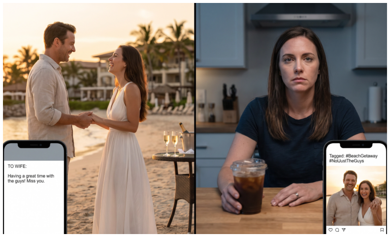 The Beach Vacation Betrayal: When My Husband’s Hidden Past Blew Up Our Entire Marriage