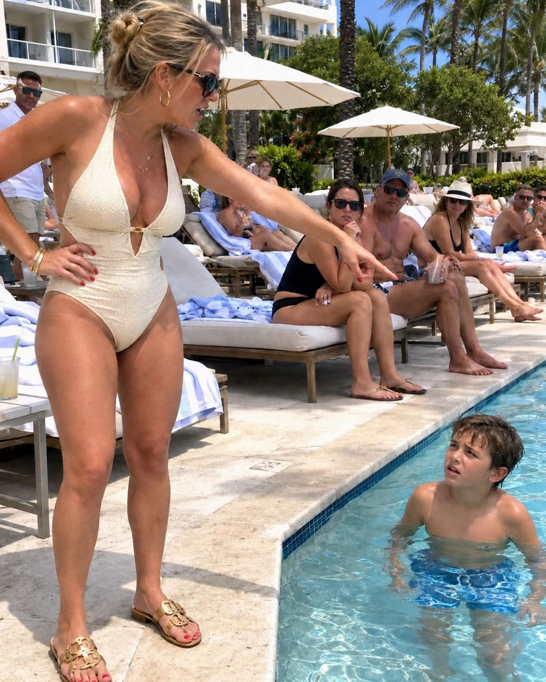 Kicked Out of the Pool for Being ‘Autistic’: How a Stranger’s Cruel Demand Backfired in the Most Satisfying Way