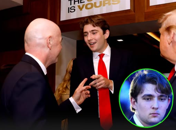 Barron Trump spotted at the FIFA World Cup Final – one detail doesn’t go unnoticed