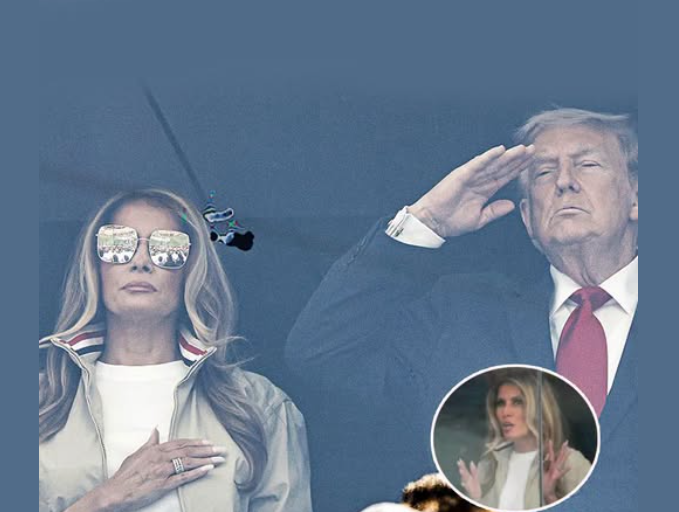 People notice a strange detail in Melania Trump’s FIFA World Cup final appearance