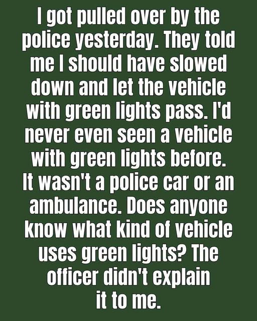 The Meaning Behind Green Lights on Certain Vehicles