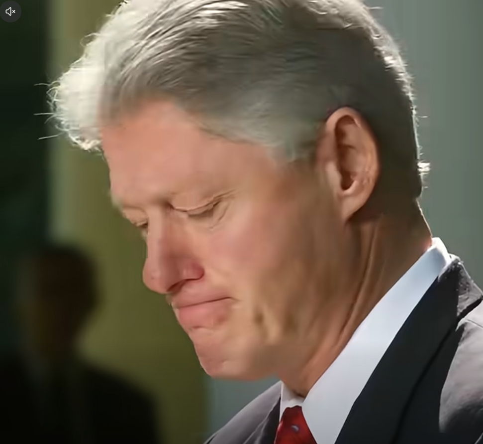 Bill Clinton admits that she tested positive for…See more