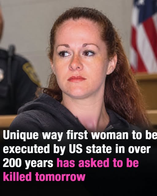Unique way Christa Pike, 50, has asked to be killed before execution tomorrow