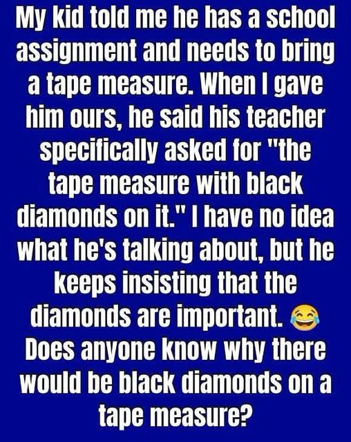 What the Small Black Diamond on Your Tape Measure Really Means