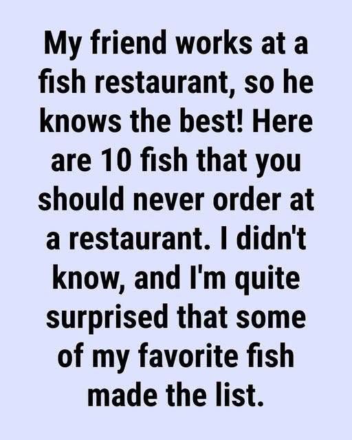 10 Seafood Dishes You May Want to Think Twice About Ordering at Restaurants — Here’s Why